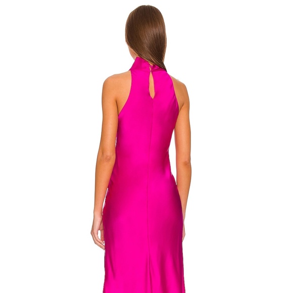 Amanda Uprichard Stanford Midi Dress - Picture 2 of 10